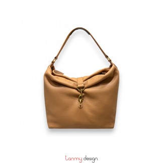 Túi NEW KATIE có dây đeo chéo be vàng